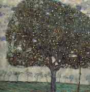 Gustav Klimt Apller tree oil painting